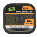 Plecionka FOX Edges Naturals Braided Leader 20m - 50lb Plecionka FOX Edges Naturals Braided Leader 20m - 50lb