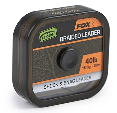 plecionka-edges-naturals-braided-leader-fox plecionka-edges-naturals-braided-leader-fox