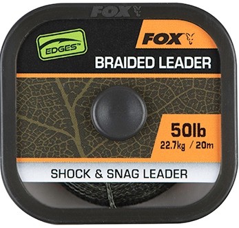 plecionka-edges-naturals-braided-leader-fox plecionka-edges-naturals-braided-leader-fox
