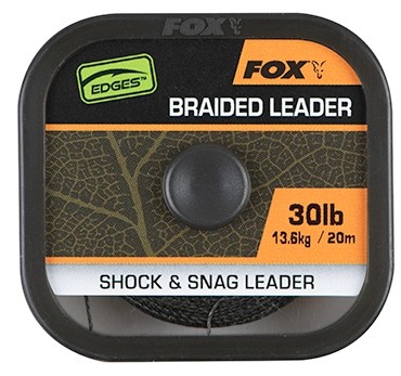 plecionka-edges-naturals-braided-leader-fox plecionka-edges-naturals-braided-leader-fox