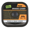 Plecionka FOX Edges Naturals Braided Leader 20m - 50lb Plecionka FOX Edges Naturals Braided Leader 20m - 50lb