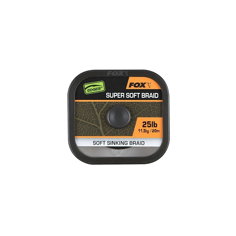 Plecionka FOX EDGES Naturals Soft Braid Hooklength 20m Plecionka FOX EDGES Naturals Soft Braid Hooklength 20m