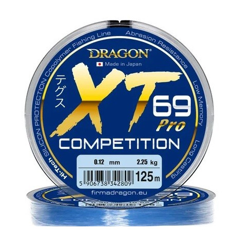 Żyłka Dragon XT69 PRO Competition 125m / 0.12mm Żyłka Dragon XT69 PRO Competition 125m / 0.12mm