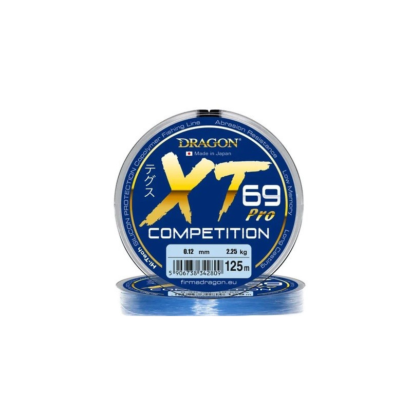 Żyłka Dragon XT69 PRO Competition 125m / 0.20mm Żyłka Dragon XT69 PRO Competition 125m / 0.20mm