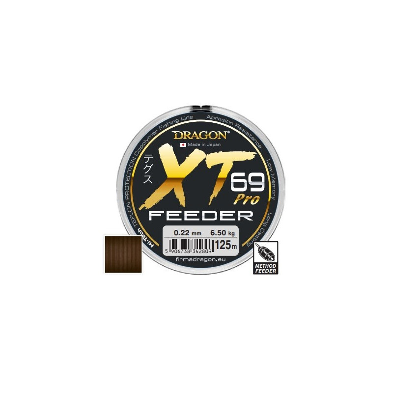 Żyłka Dragon XT69 Pro FEEDER 125m / 0,22mm