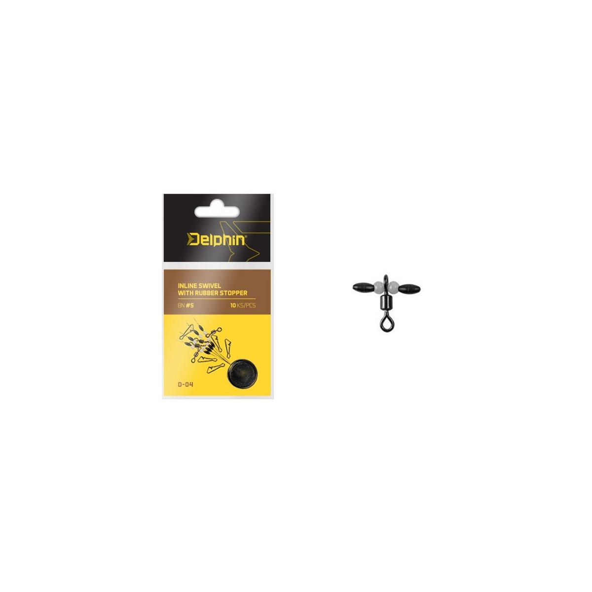 zestaw-inline-swivel-with-rubber-stopper-delphin