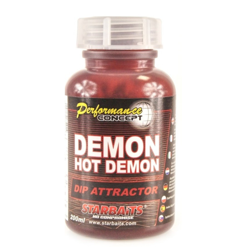 Dip Attractor Demon Hot Demon 200 ml Starbaits Dip Attractor Demon Hot Demon 200 ml Starbaits