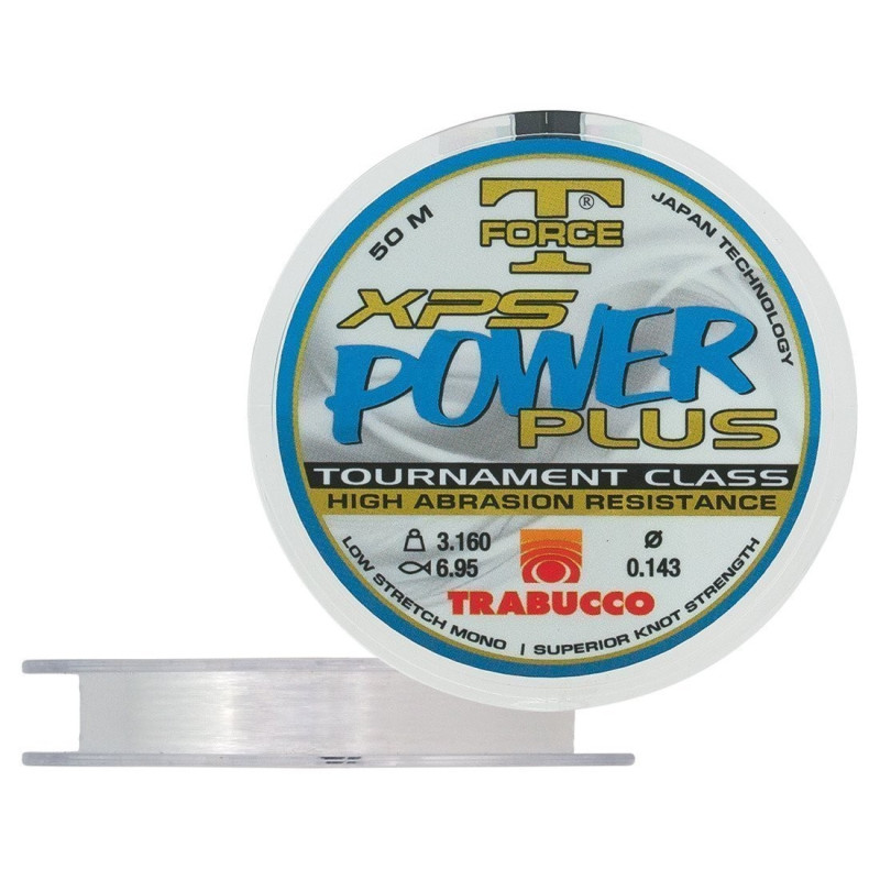 Żyłka Trabucco XPS Power Plus 50m / 0,183mm Żyłka Trabucco XPS Power Plus 50m / 0,183mm