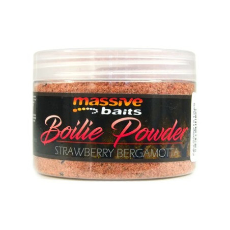Dodatek Massive Baits Boilie Powder 150g - Strawberry Bergamotta