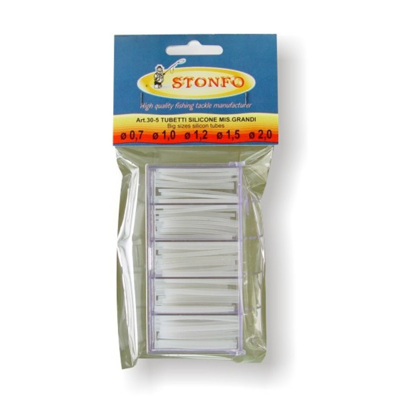 Wężyki silikonowe Stonfo - Zestaw ART.30-5 / 0,7 -1,0 -1,2 -1,5 -2,0mm Wężyki silikonowe Stonfo - Zestaw ART.30-5 / 0,7 -1,0 -1,2 -1,5 -2,0mm