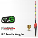Spławik Saenger z dociążeniem LED Sensitiv Waggler 3+2g