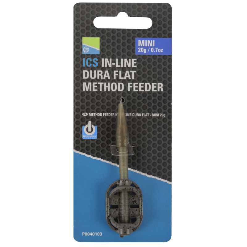 Koszyk Preston ICS In-Line Dura Flat Method Feeder MINI 15g Koszyk Preston ICS In-Line Dura Flat Method Feeder MINI 15g