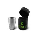Zestaw kieliszków ze stali nierdzewnej Reset 30 ml Delphin Zestaw kieliszków ze stali nierdzewnej Reset 30 ml Delphin