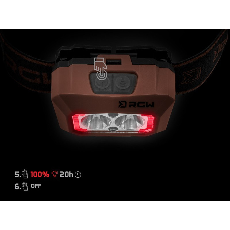 Lampka czołowa RGW PRO UC 101004316 Delphin Lampka czołowa RGW PRO UC 101004316 Delphin