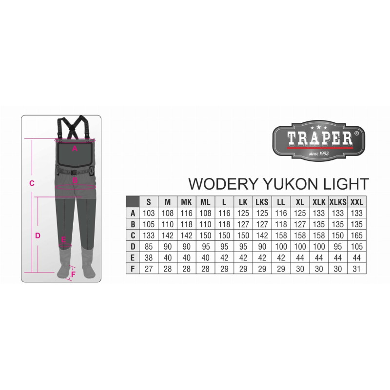 Wodery Traper Yukon Light roz. L Wodery Traper Yukon Light roz. L