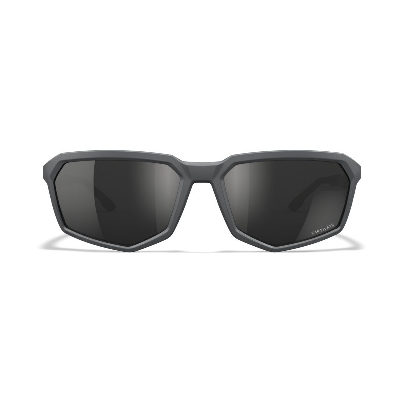 Okulary Wiley X Recon Captivate Polarized Black Mirror Grey Matte Grey Frame Okulary Wiley X Recon Captivate Polarized Black Mirror Grey Matte Grey Frame