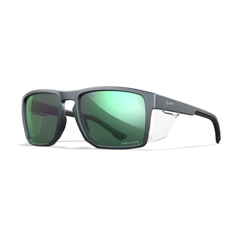 Okulary Wiley X Founder Captivate Polarized Green Mirror Amber Matte Graphite Frame Okulary Wiley X Founder Captivate Polarized Green Mirror Amber Matte Graphite Frame