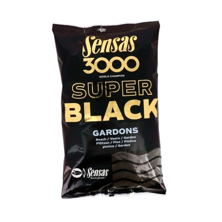 Zanęta Sensas 3000 Super Black 1kg - Gardons Zanęta Sensas 3000 Super Black 1kg - Gardons