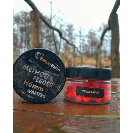 Przynęta Baton Baits H6 Method Feeder Wafters 60ml - 6mm prażona konopia Przynęta Baton Baits H6 Method Feeder Wafters 60ml - 6mm prażona konopia