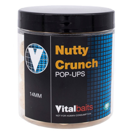 Przynęta Vital Baits Pop Up 80g - 14mm Nutty Crunch