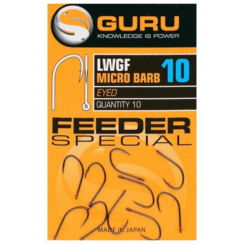 Haczyki Guru LWG Feeder Special Eyed roz. 18 Haczyki Guru LWG Feeder Special Eyed roz. 18