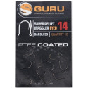 Haczyki Guru Super Super Pellet Waggler Barbless/Eyed roz. 12 Haczyki Guru Super Super Pellet Waggler Barbless/Eyed roz. 12