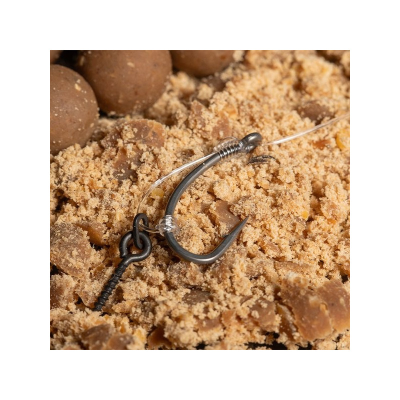 Przypon Fluorocarbon D-Rig Barbless roz. 8 NASH Przypon Fluorocarbon D-Rig Barbless roz. 8 NASH