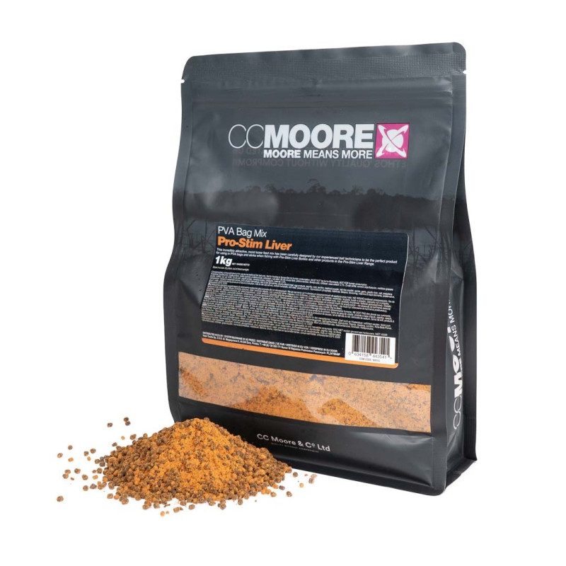 Zanęta CC Moore PVA Bag Mix 1kg - Pro-Stim Liver