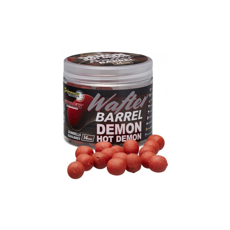 Kulki Starbaits PC Hot Demon Barrel Wafters 50g / 14