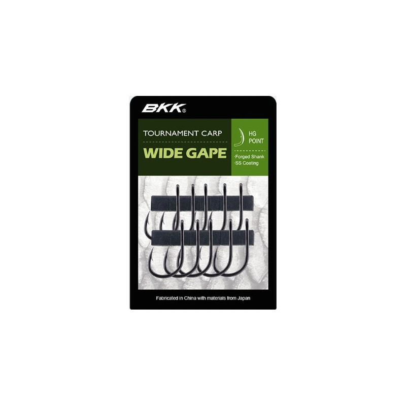 Haczyki karpiowe BKK Wide Gape hak 4