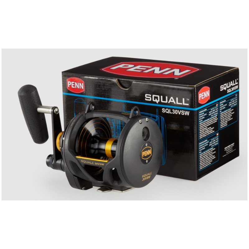 Multiplikator Penn Squall Lever Drag 2 Speed 3000