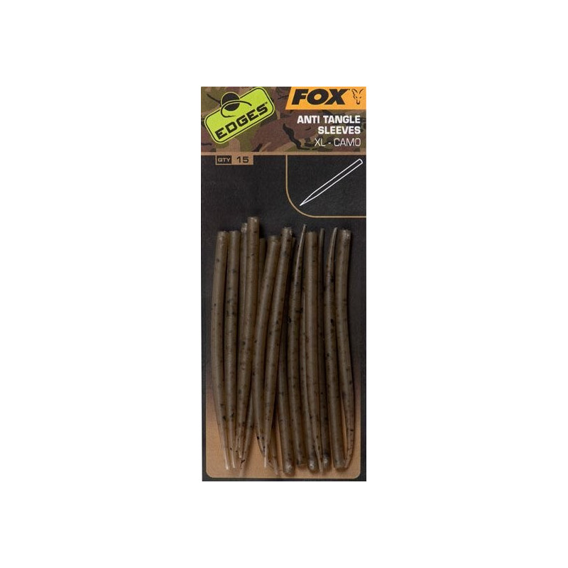Nasadki EDGES Camo Anti Tangle Sleeves - XL FOX