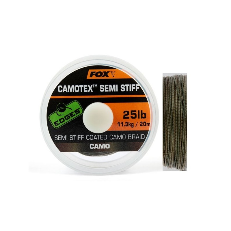 Plecionka FOX Camotex Semi Stiff 20m