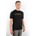 Koszulka z krótkim rękawem FOX Black/Camo Print T-shirt roz. XL