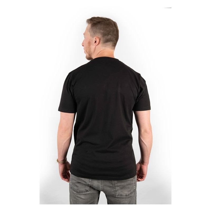 Koszulka z krótkim rękawem FOX Black/Camo Print T-shirt roz. S