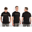 Koszulka z krótkim rękawem FOX Black/Camo Print T-shirt roz. XXXL