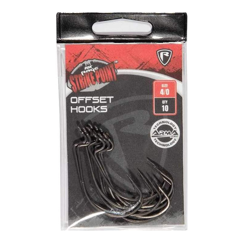 Haczyki FoxRage Strike Point Offset Hook roz. 5/0 Haczyki FoxRage Strike Point Offset Hook roz. 5/0
