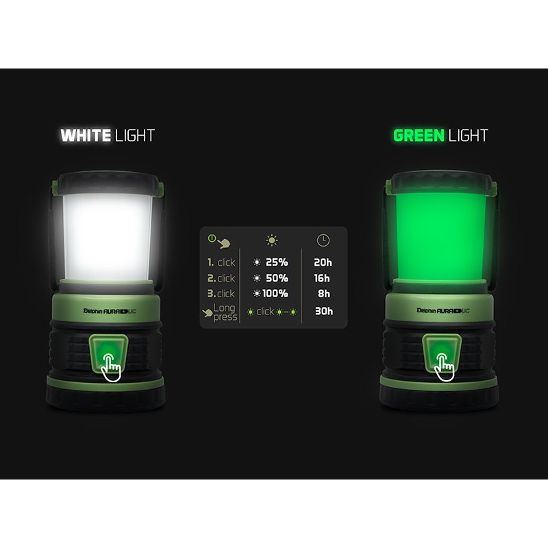 Lampka kempingowa AURA+ UC 5400mAh 101004383 Delphin Lampka kempingowa AURA+ UC 5400mAh 101004383 Delphin