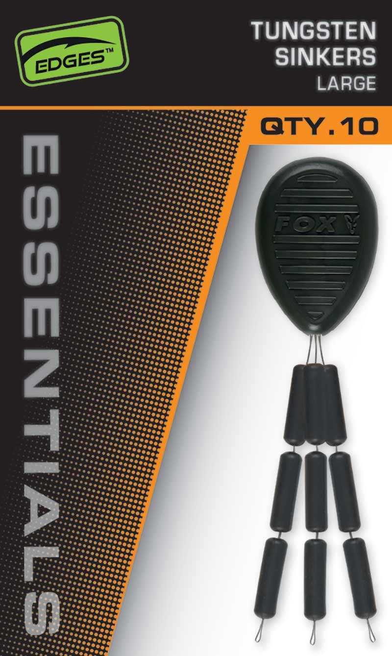 stopery-edges-essentials-tungsten-sinkers-fox stopery-edges-essentials-tungsten-sinkers-fox
