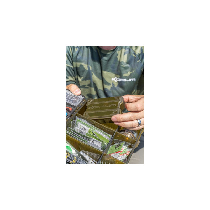 Pudełko Korum Tackle Blox - Fully Loaded K0290081 / 19,6 x 25 x 9,1 cm Pudełko Korum Tackle Blox - Fully Loaded K0290081 / 19,6 x 25 x 9,1 cm