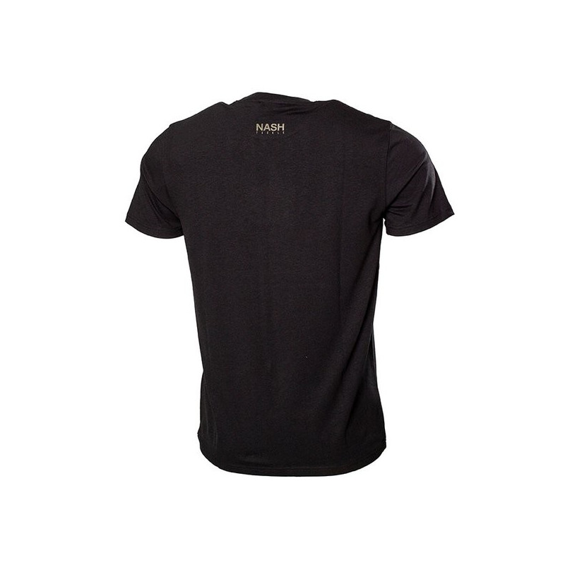 Koszulka NASH Make It Happen T-Shirt Fish Logo Black roz. L Koszulka NASH Make It Happen T-Shirt Fish Logo Black roz. L