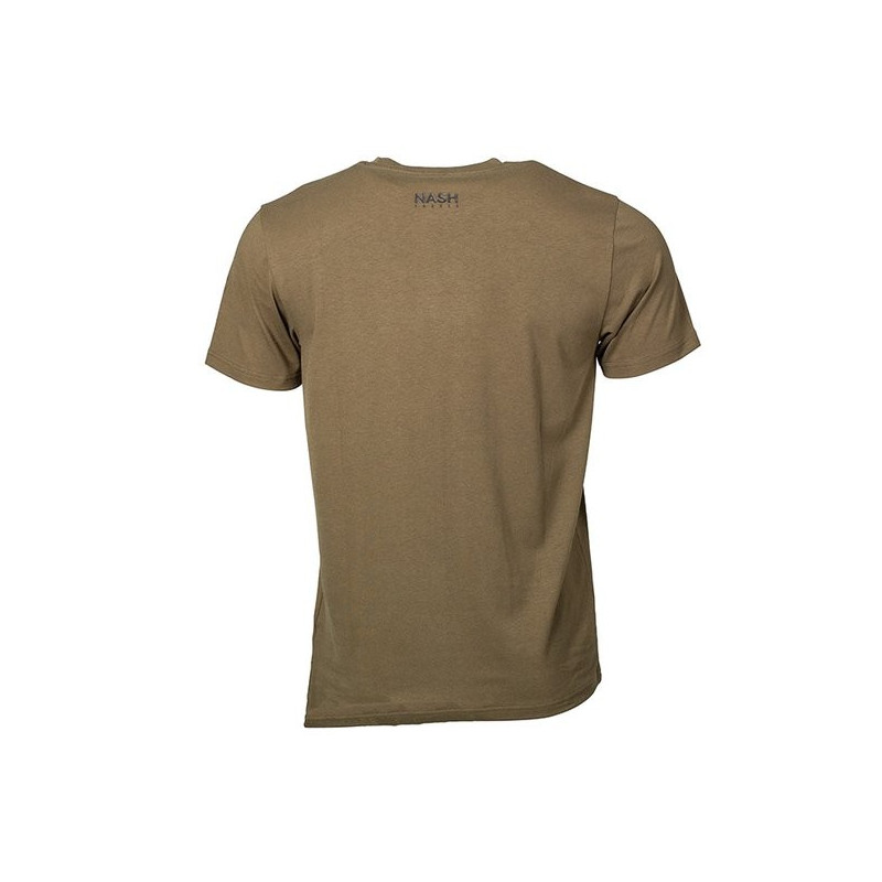 Koszulka NASH Make It Happen T-Shirt Fish Logo Green roz. XXXL Koszulka NASH Make It Happen T-Shirt Fish Logo Green roz. XXXL