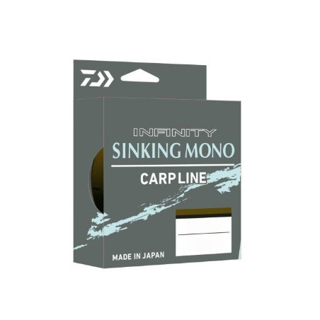 Żyłka Daiwa Infinity Sinking Mono 500m - 0,28mm ciemna oliwka