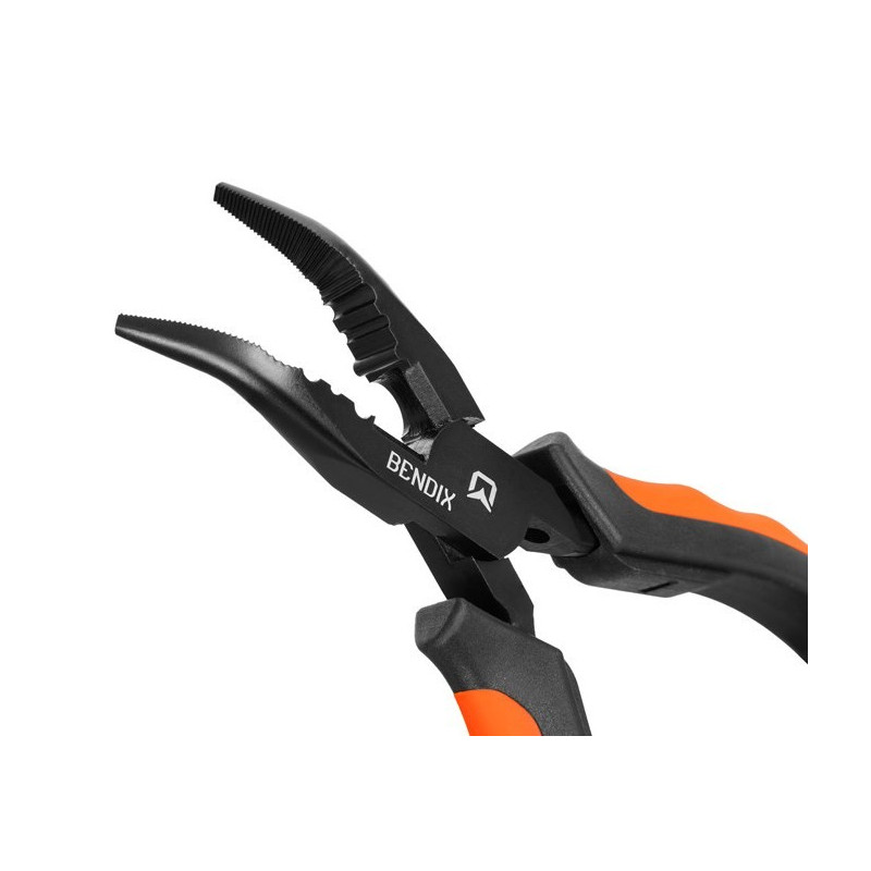 Szczypce Delphin uniwersalne z wygiętą końcówką 16cm