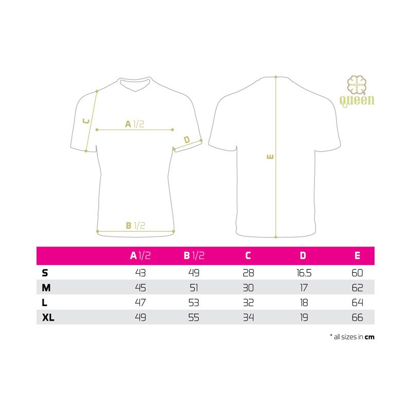 Damska koszulka Queen 4Love roz. M Delphin