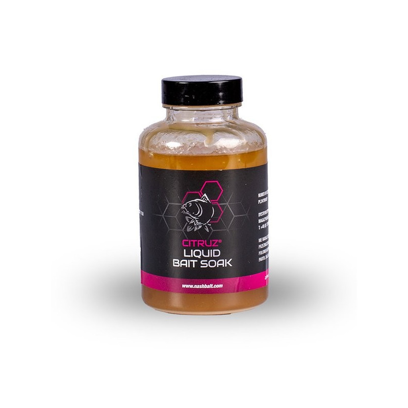 Atraktor NASH Liquid Bait Soak 250ml - CITRUZ