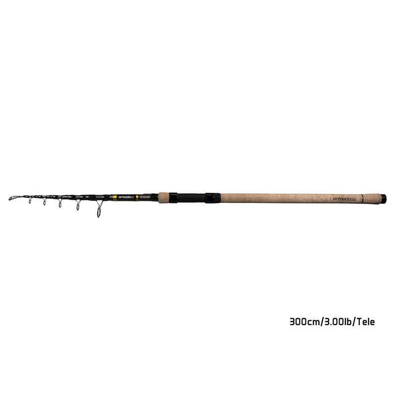 Wędka Delphin ARMADA NX TRAVEL BlackWay Cork 330cm