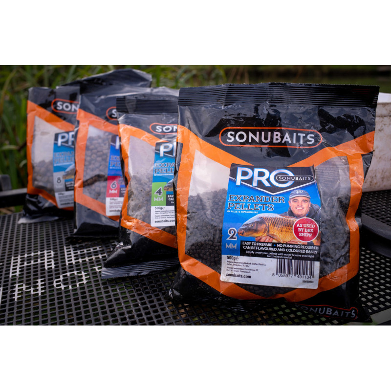 Pro Expander Pellets 500g / 6mm Sonubaits Pro Expander Pellets 500g / 6mm Sonubaits