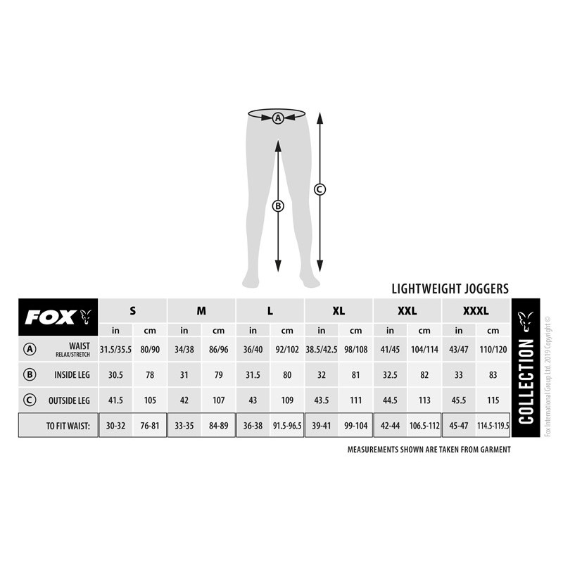 Spodnie FOX Collection LW Jogger - B/O roz. 2XL Spodnie FOX Collection LW Jogger - B/O roz. 2XL
