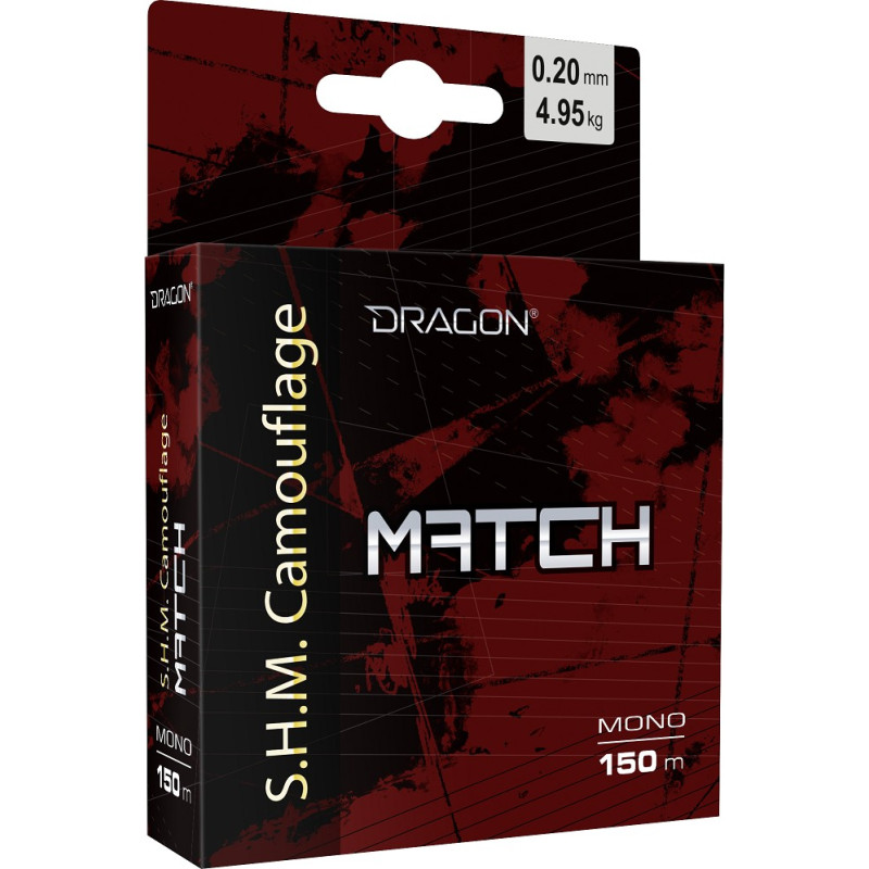 Żyłka Dragon S.H.M.Camouflage Match 150m / 0,14mm Żyłka Dragon S.H.M.Camouflage Match 150m / 0,14mm
